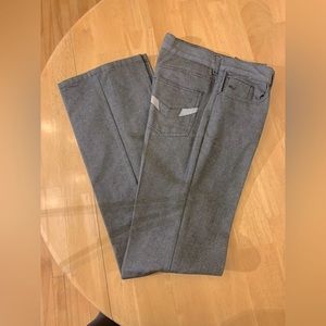 Marc Jacobs grey boot cut pants with pocket details